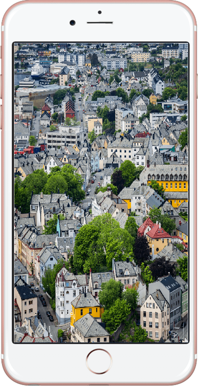 Şehir Seyahat Rehberi Mobil Web Uygulama Mockup 2 - Evyapan