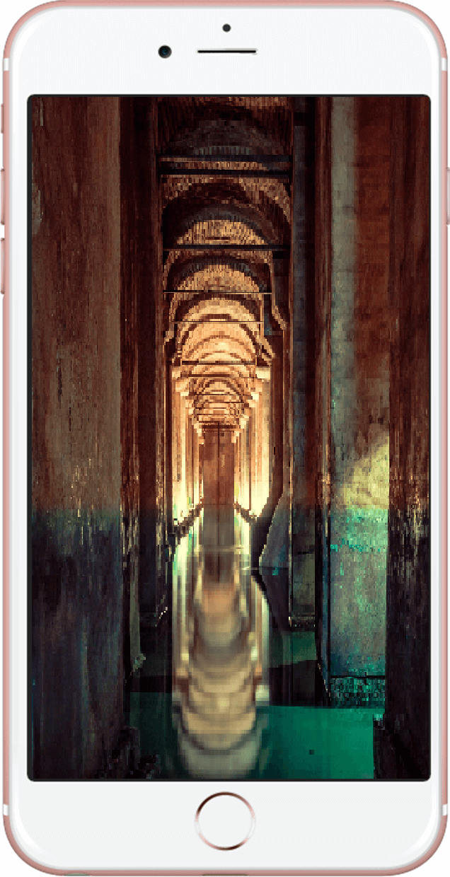 Şehir Seyahat Rehberi Mobil Web Uygulama Mockup 3 - Evyapan